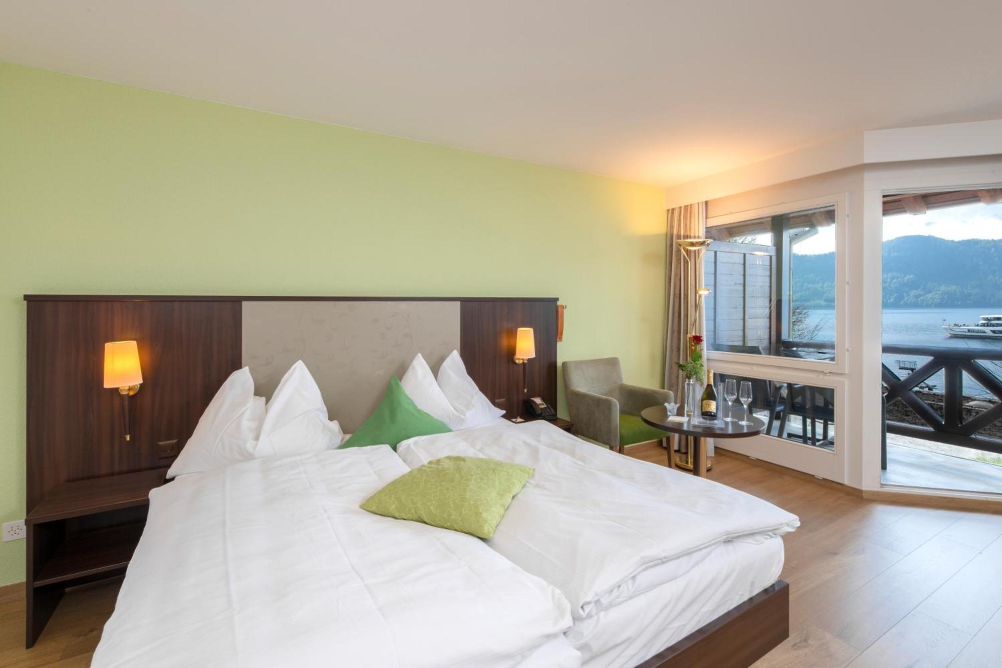 See & Wellnesshotel Gerbi Weggis Exterior foto
